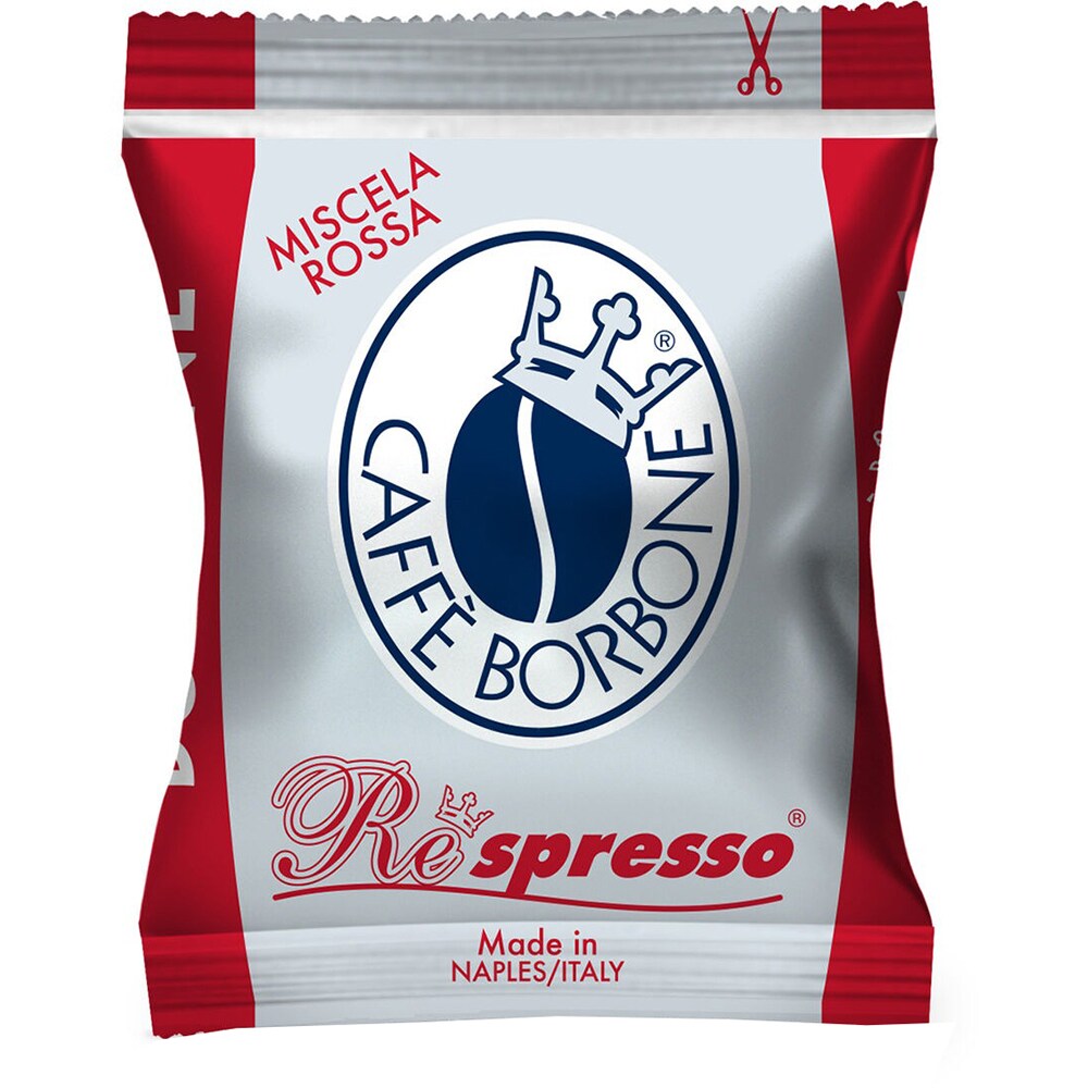 Capsule cafea BORBONE Respresso Red, compatibile Nespresso, 50 capsule, 250g