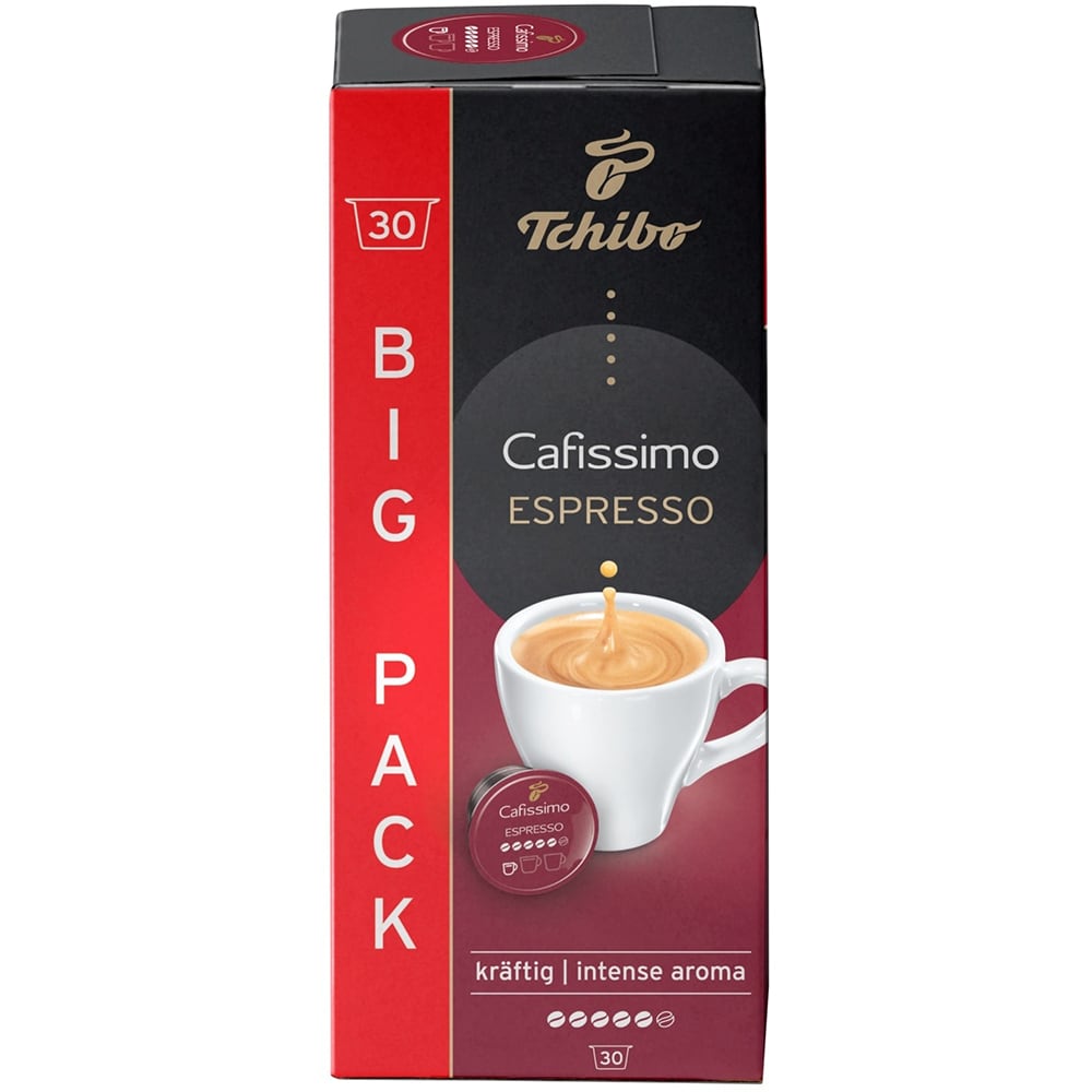 Capsule cafea TCHIBO Espresso Intense Aroma, compatibile Cafissimo, 30 capsule, 225g
