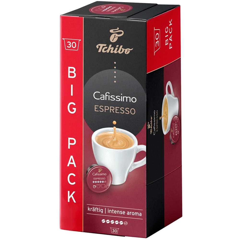 Capsule cafea TCHIBO Espresso Intense Aroma, compatibile Cafissimo, 30 capsule, 225g
