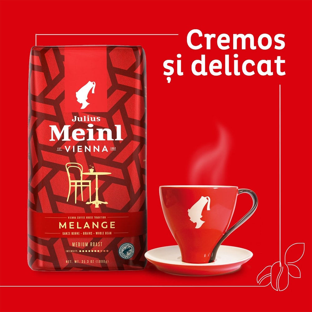Cafea boabe JULIUS MEINL Vienna Melange, 1000g
