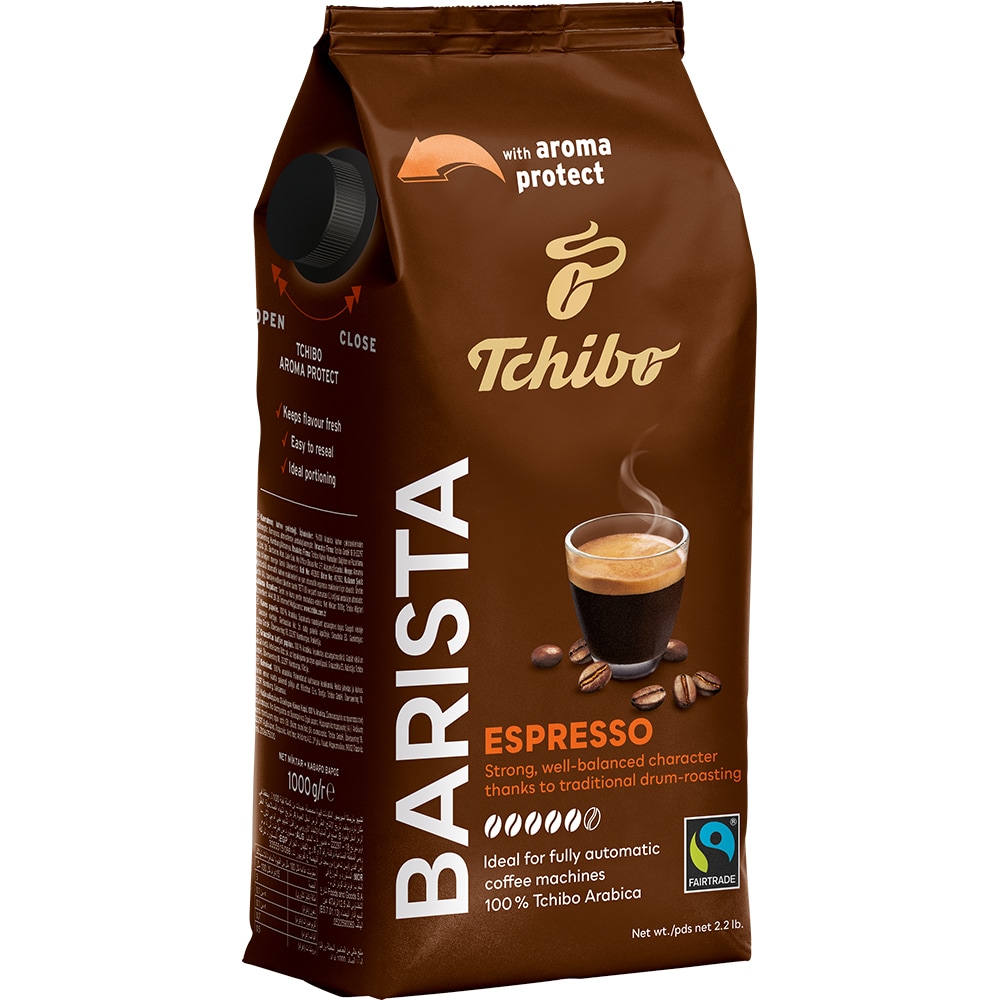 Cafea boabe TCHIBO Barista Espresso, 1000g