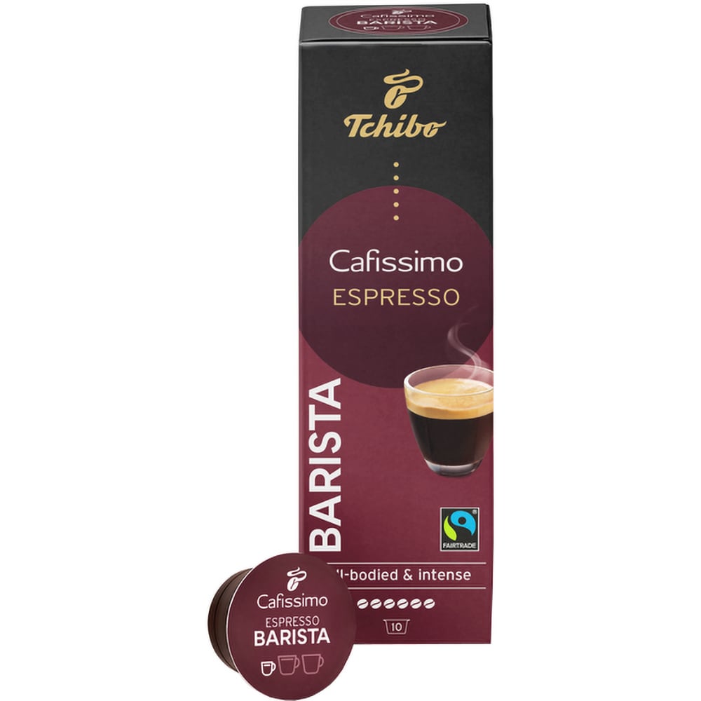 Capsule cafea TCHIBO Barista Espresso, compatibile Cafissimo, 10 capsule, 80g
