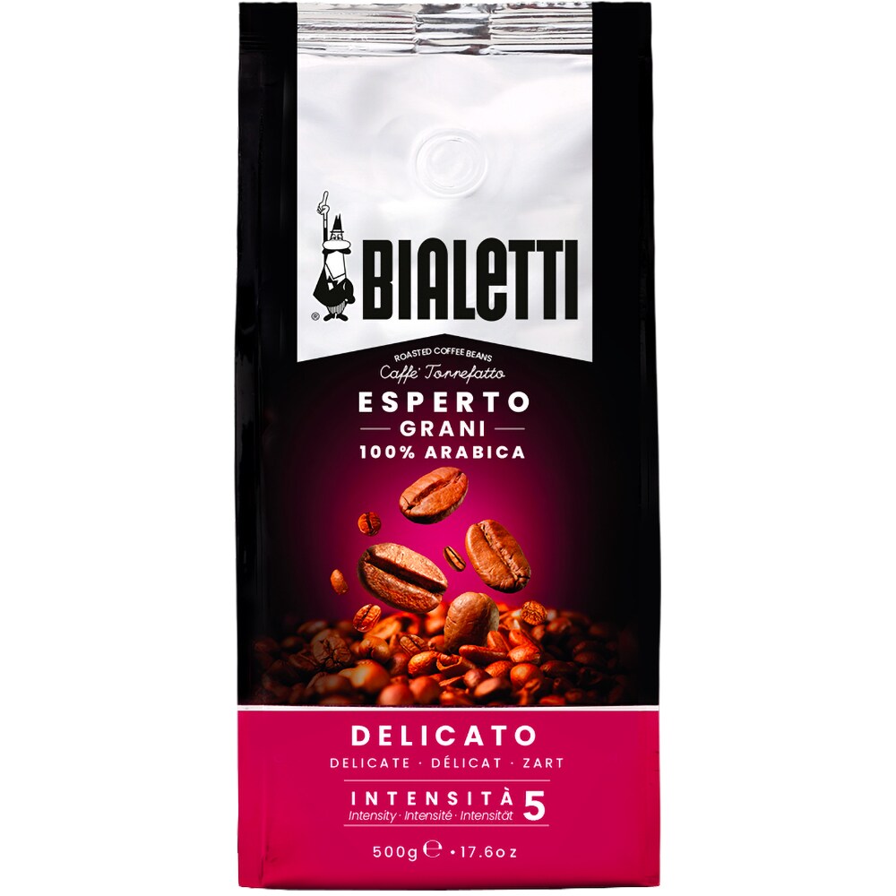 Cafea boabe BIALETTI Esperto Grani Delicato, 500g