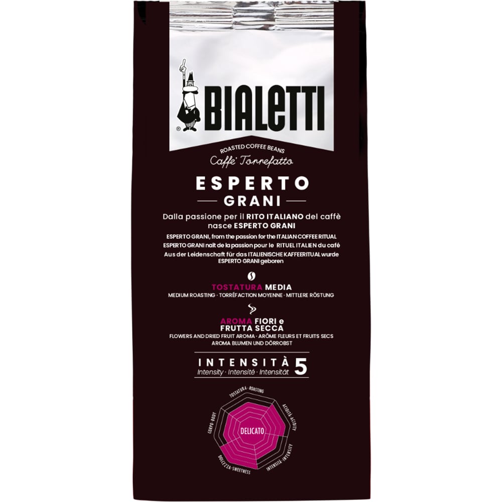 Cafea boabe BIALETTI Esperto Grani Delicato, 500g