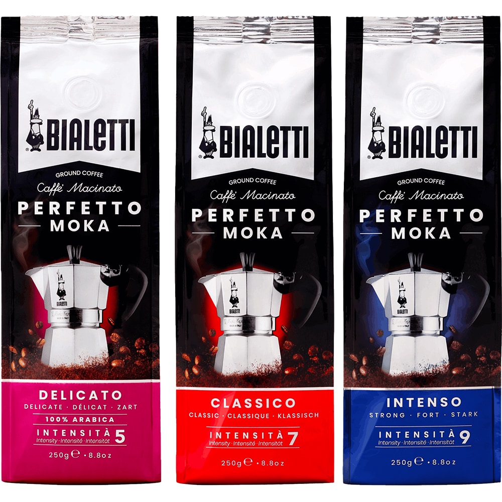 Cafea macinata BIALETTI Perfetto Moka Intenso, 250g
