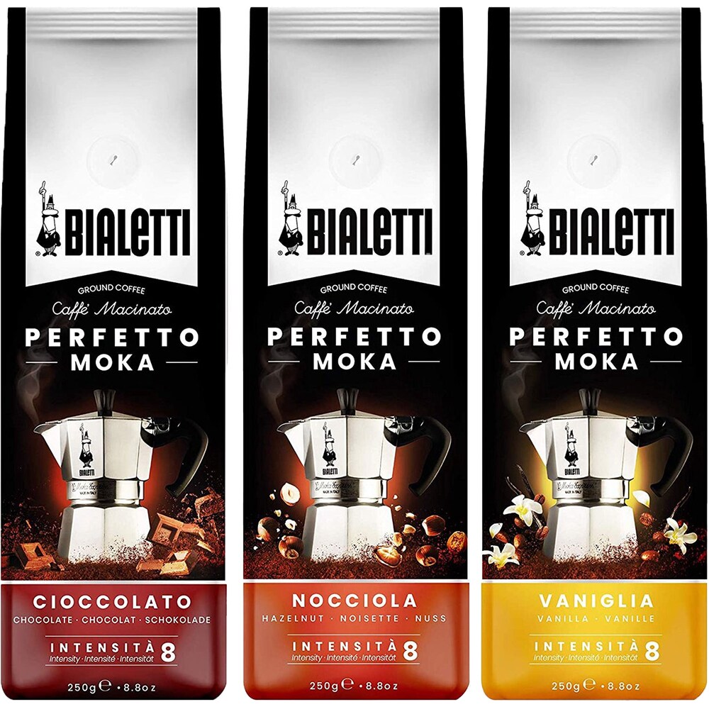 Cafea macinata BIALETTI Perfetto Moka Vaniglia, 250g
