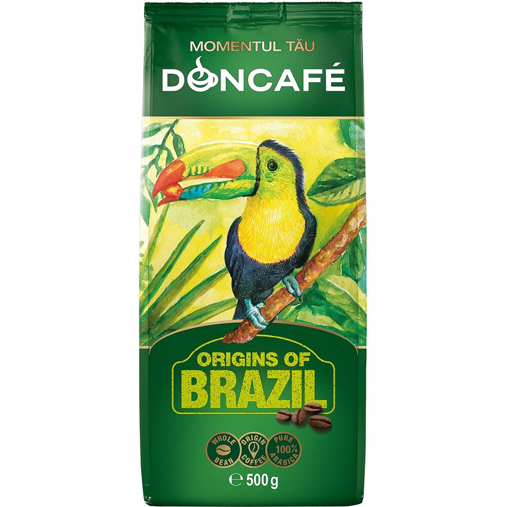 Cafea boabe DONCAFE Origins of Brazil, 500g