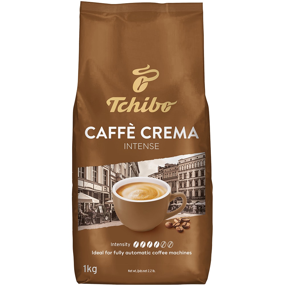 Cafea boabe TCHIBO Caffe Crema Intense, 1000g