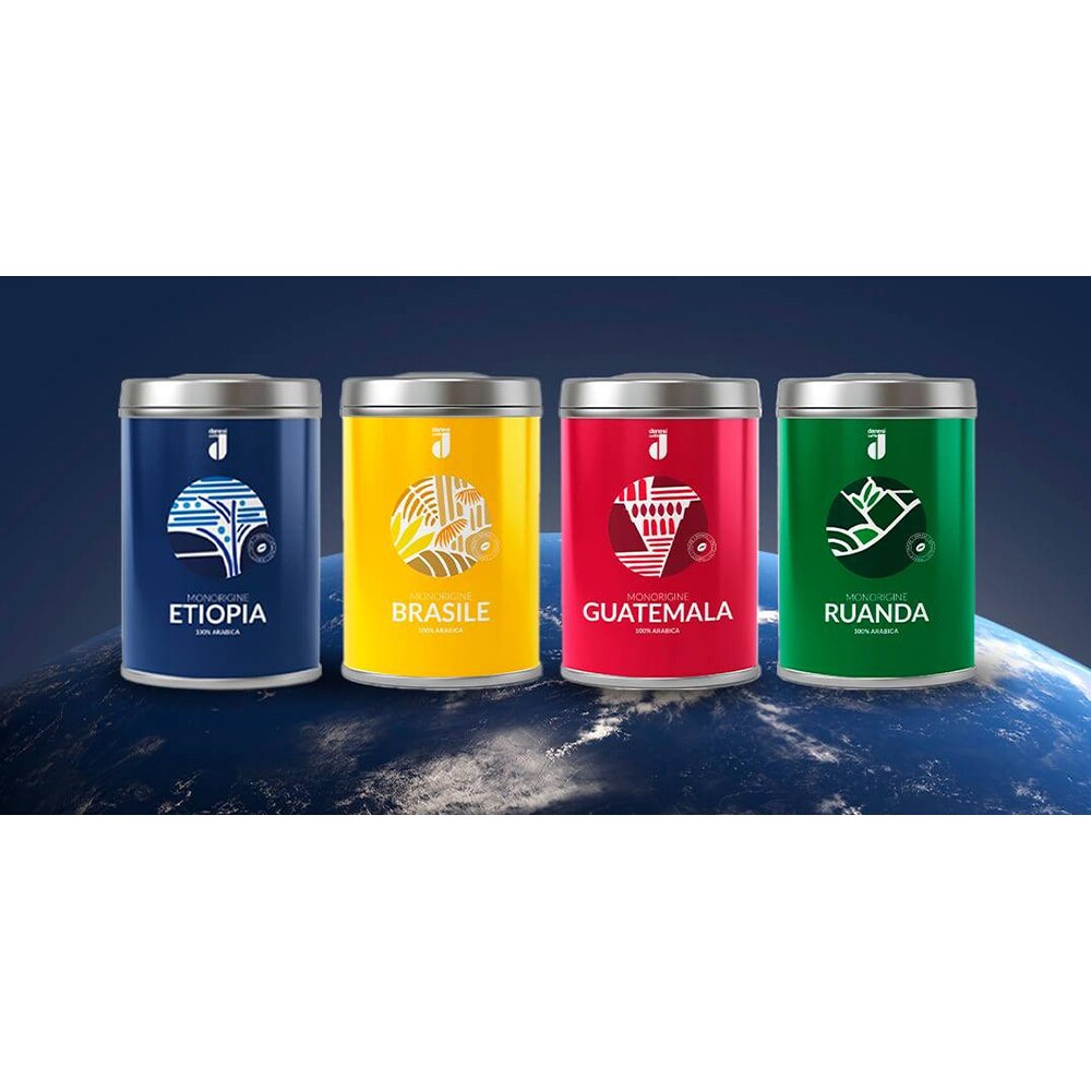 Cafea macinata DANESI CAFFE Monorigine Ruanda, 250g