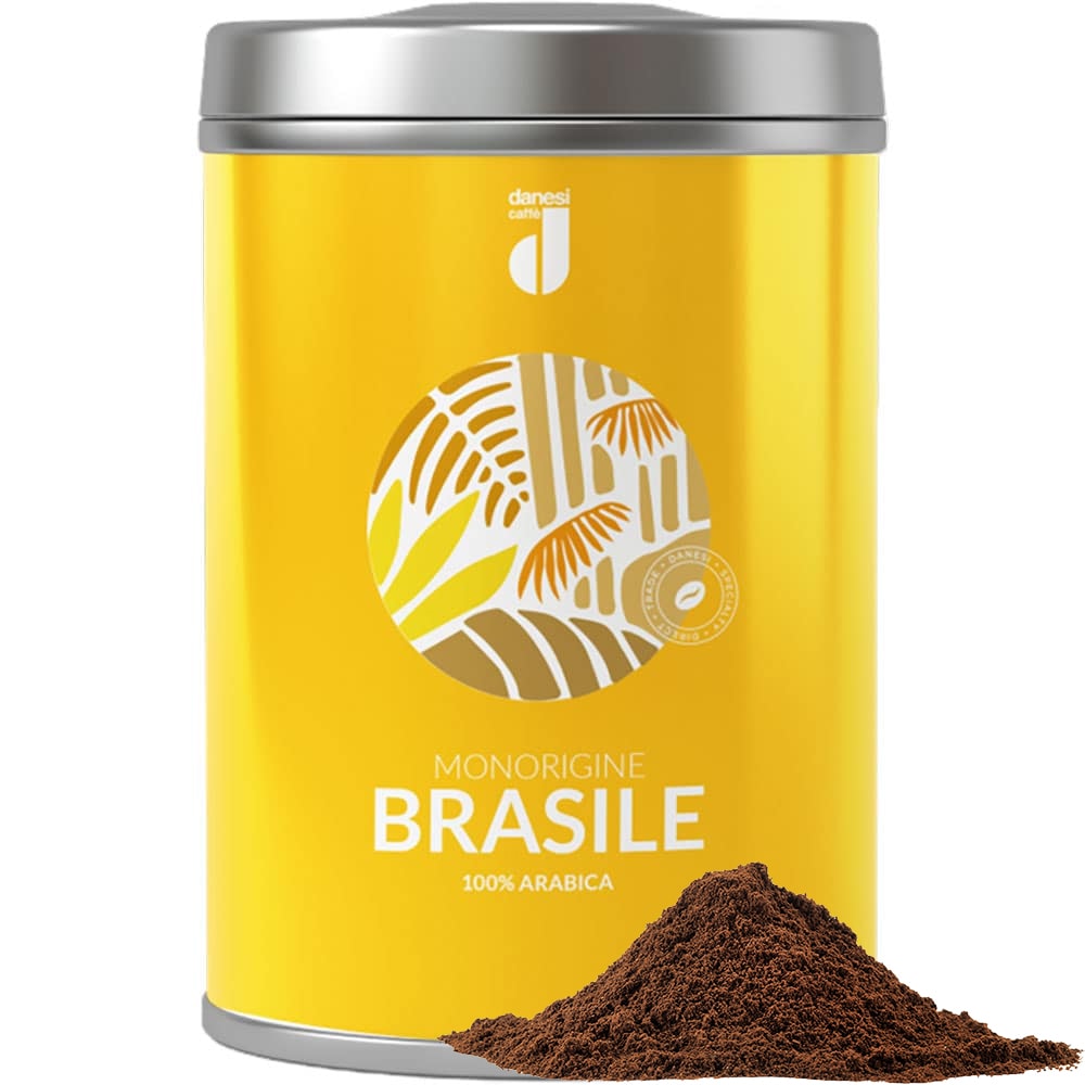 Cafea macinata DANESI CAFFE Monorigine Brasile, 250g