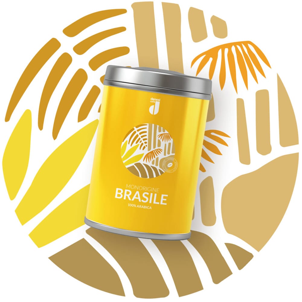 Cafea macinata DANESI CAFFE Monorigine Brasile, 250g