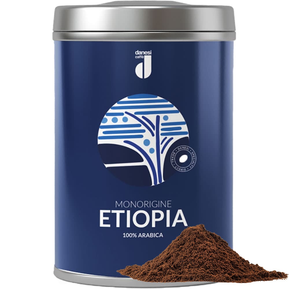 Cafea macinata DANESI CAFFE Monorigine Etiopia, 250g