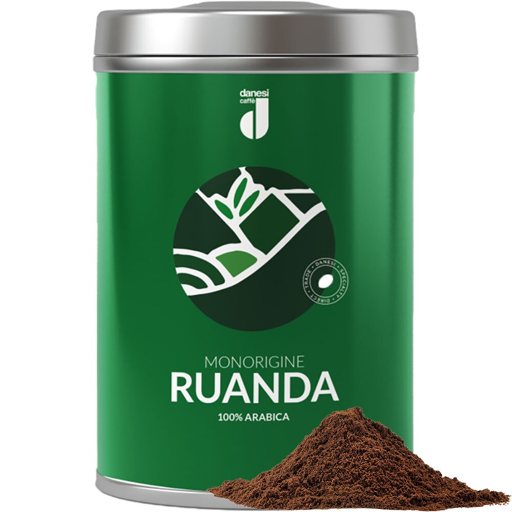 Cafea macinata DANESI CAFFE Monorigine Ruanda, 250g