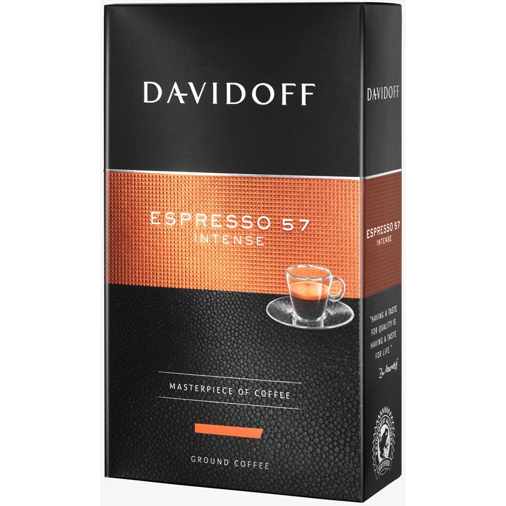 Cafea macinata DAVIDOFF Espresso 57 Intense, 250g