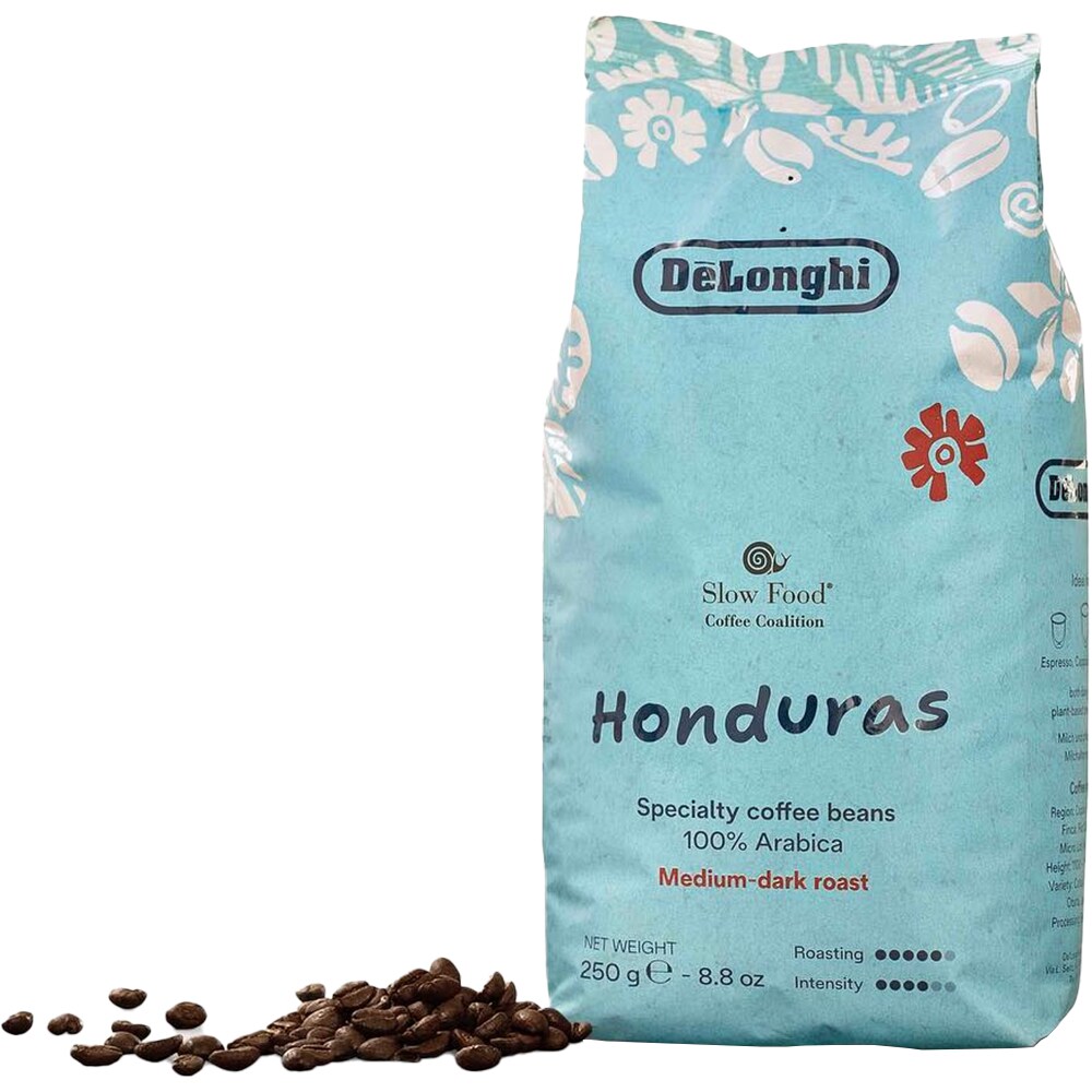 Cafea boabe DELONGHI Honduras Medium Dark, 250g