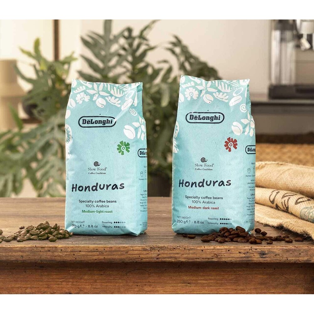 Cafea boabe DELONGHI Honduras Medium Light, 250g