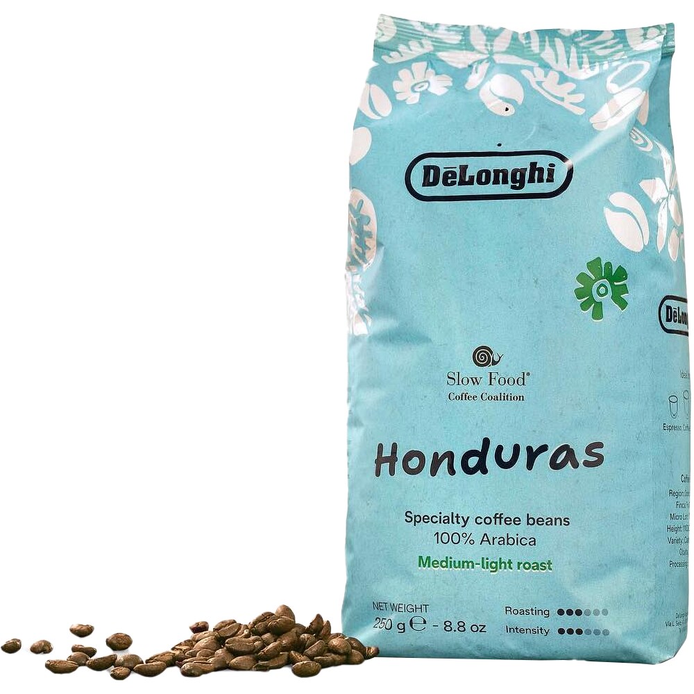 Cafea boabe DELONGHI Honduras Medium Light, 250g