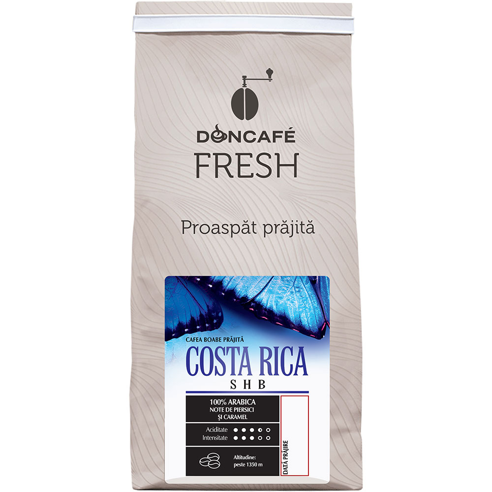 Cafea boabe DONCAFE Fresh Costa Rica SHB, 250g