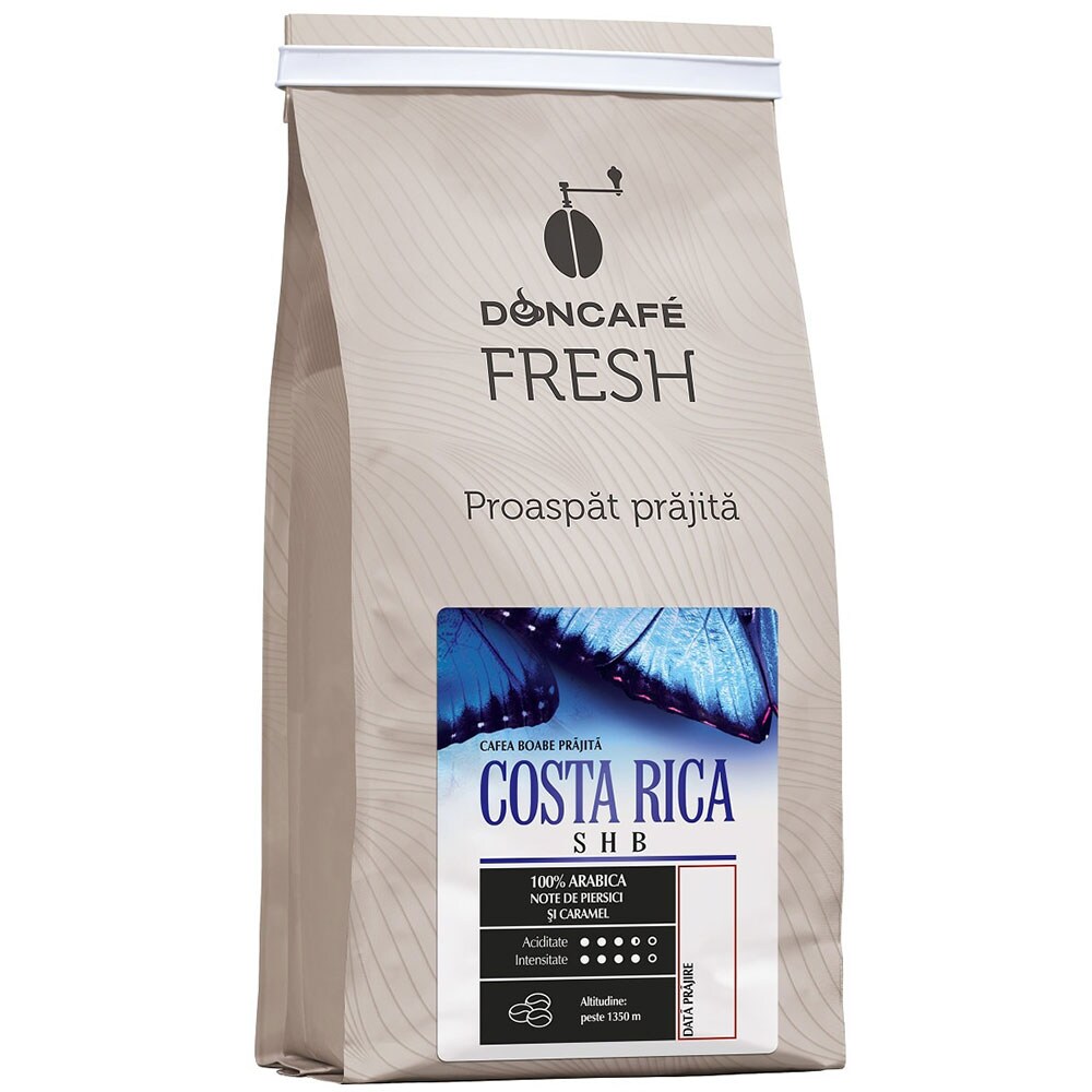 Cafea boabe DONCAFE Fresh Costa Rica SHB, 250g