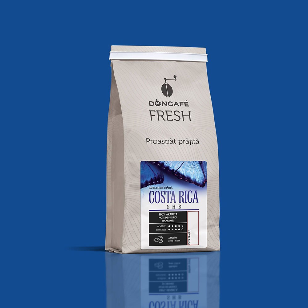 Cafea boabe DONCAFE Fresh Costa Rica SHB, 250g