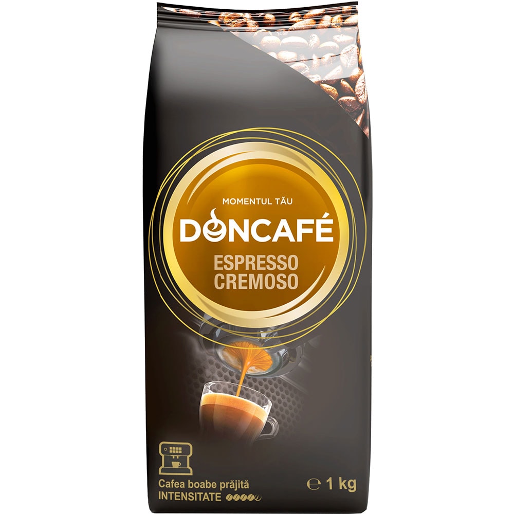 Cafea boabe DONCAFE Espresso Cremoso, 1000g