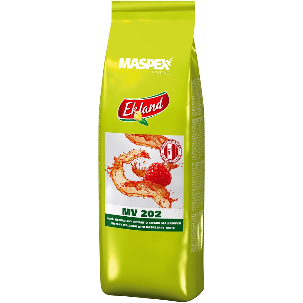 Ceai granulat instant EKLAND Zmeura, 10 bucati, 1000g