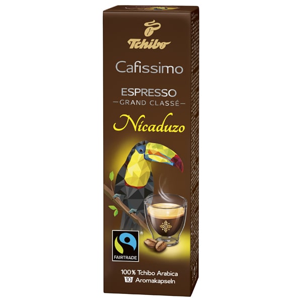 Capsule TCHIBO Cafissimo Grand Classe Espresso Nicaduzo Editie Limitata