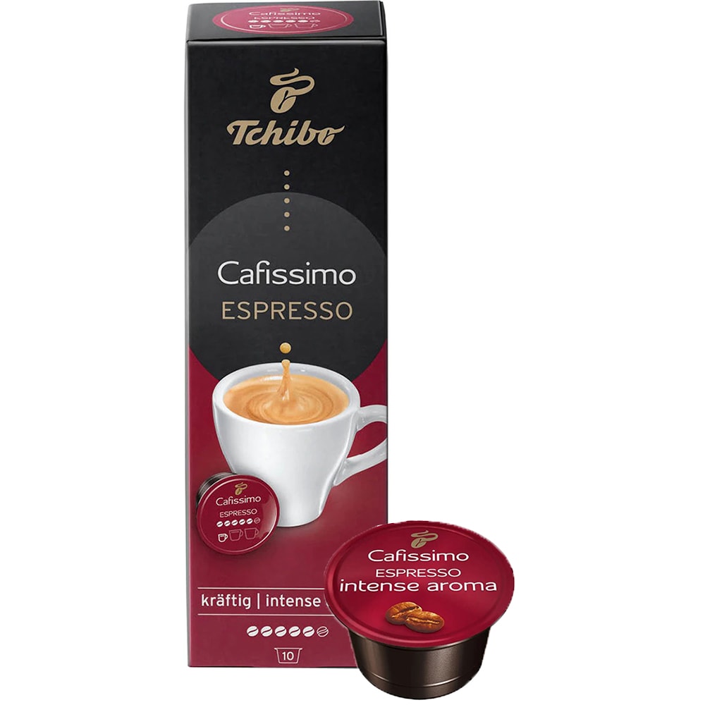 Capsule cafea TCHIBO Espresso Intense Aroma, compatibile Cafissimo, 10 capsule, 70g