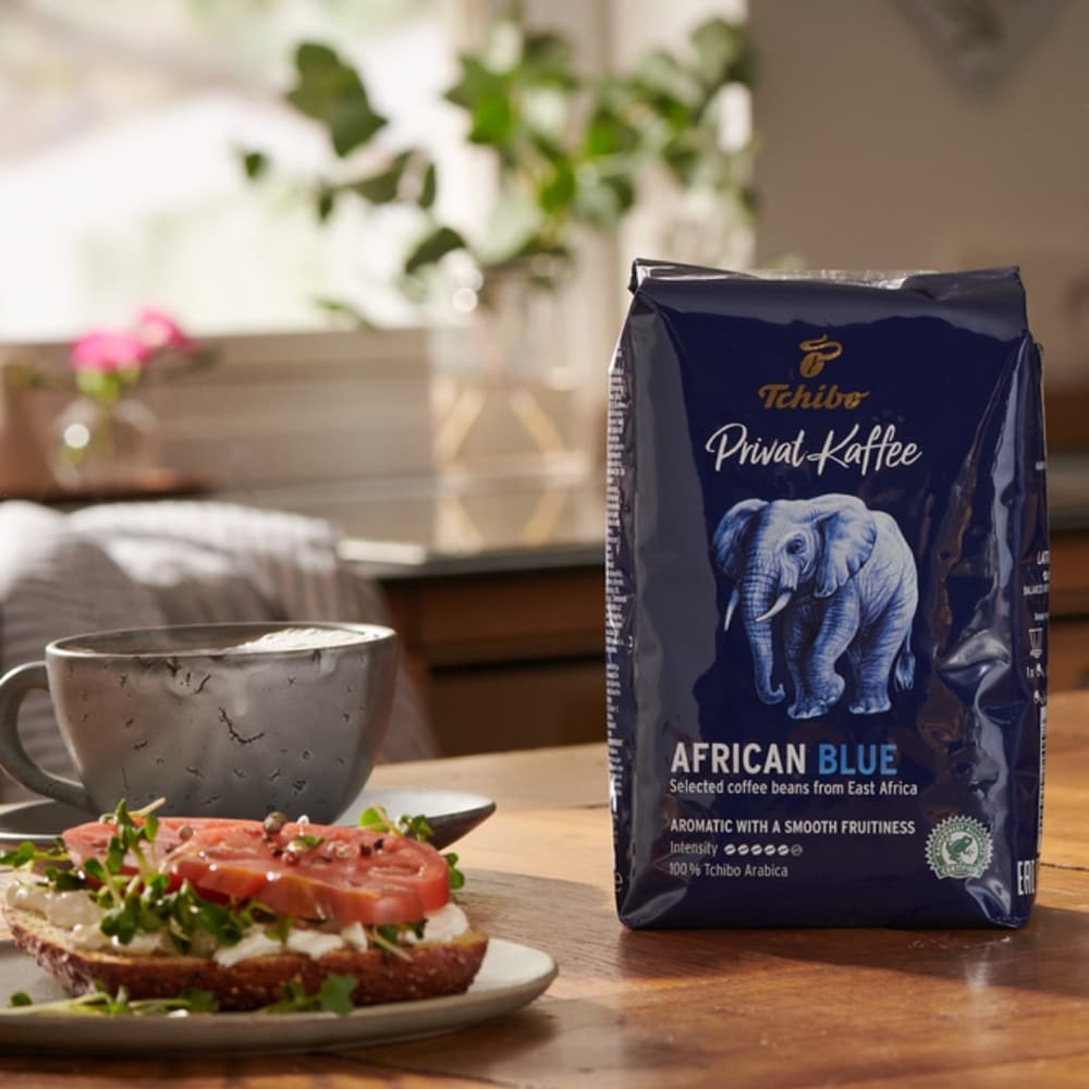 Cafea boabe TCHIBO Privat Kaffee African Blue, 500g
