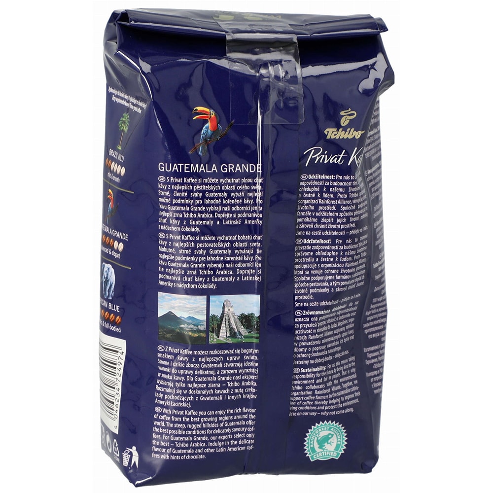 Cafea boabe TCHIBO Privat Kaffee Guatemala Grande, 500g