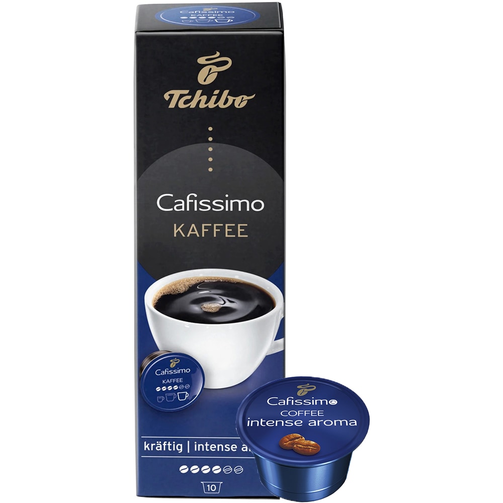 Capsule cafea TCHIBO Coffee Intense Aroma, compatibile Cafissimo, 10 capsule, 75g
