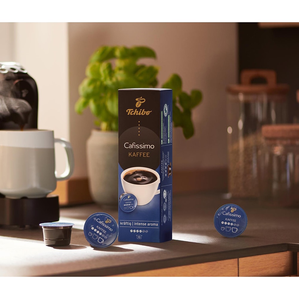 Capsule cafea TCHIBO Coffee Intense Aroma, compatibile Cafissimo, 10 capsule, 75g