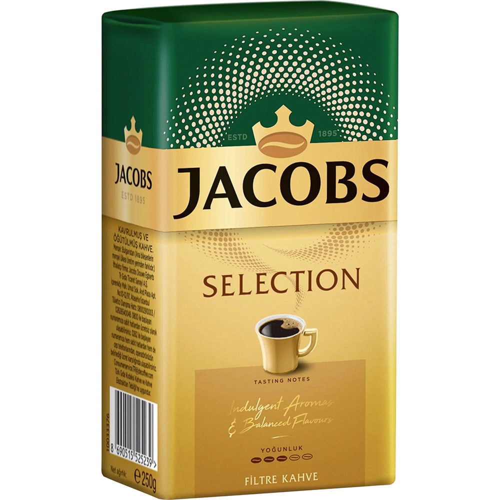 Cafea macinata JACOBS Kronung Selection, 500g