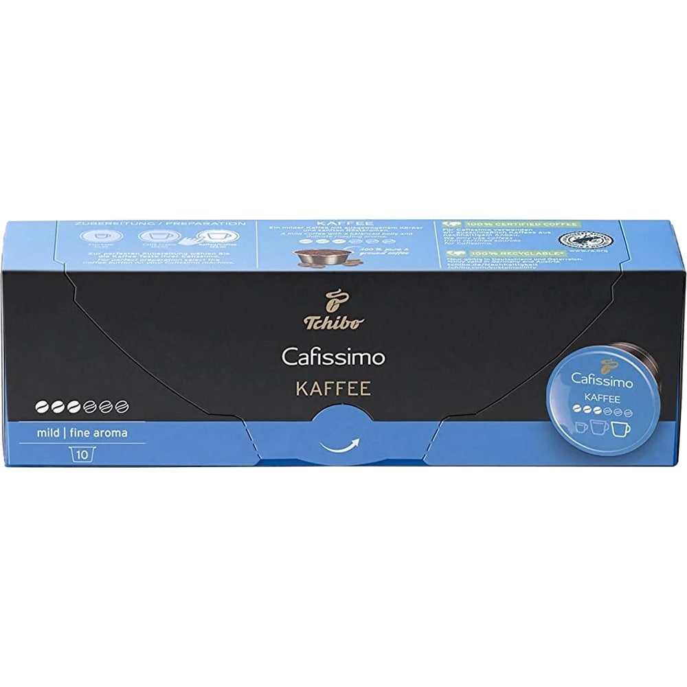 Capsule cafea TCHIBO Coffee Fine Aroma, compatibile Cafissimo, 10 capsule, 80g