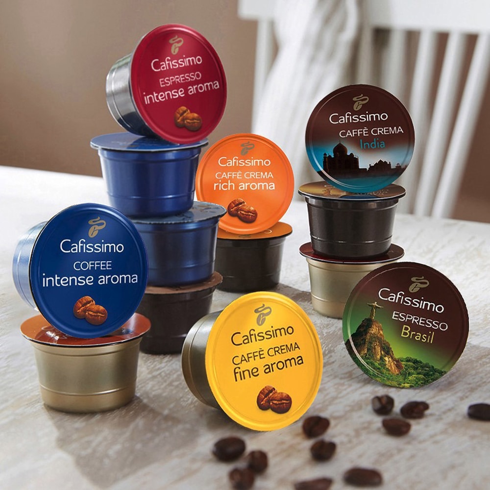 Capsule cafea TCHIBO Coffee Fine Aroma, compatibile Cafissimo, 10 capsule, 80g