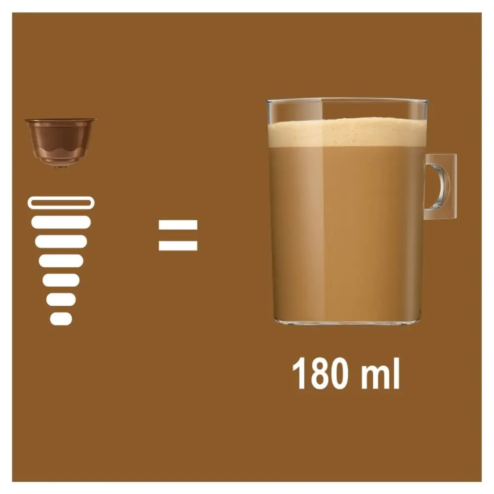 Capsule cafea NESCAFE Cafe Au Lait, compatibile Dolce Gusto, 16 capsule, 160g