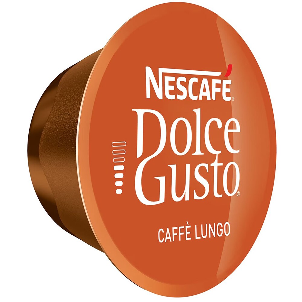Capsule cafea NESCAFE Caffe Lungo, compatibile Dolce Gusto, 16 capsule, 89.6g