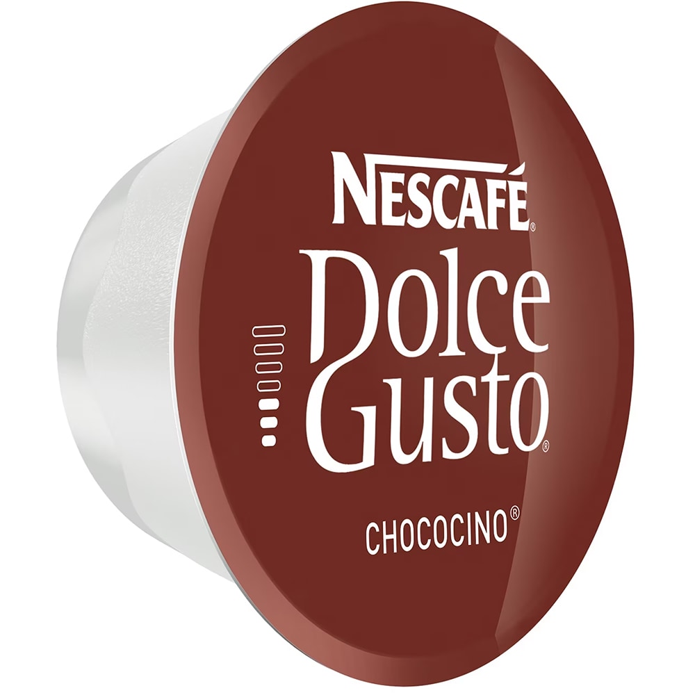 Capsule cafea NESCAFE Chococino, compatibile Dolce Gusto, 8 capsule cafea + 8 capsule lapte, 256g