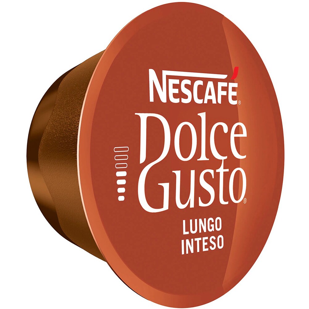 Capsule cafea NESCAFE Lungo Intenso, compatibile Dolce Gusto, 16 capsule, 144g