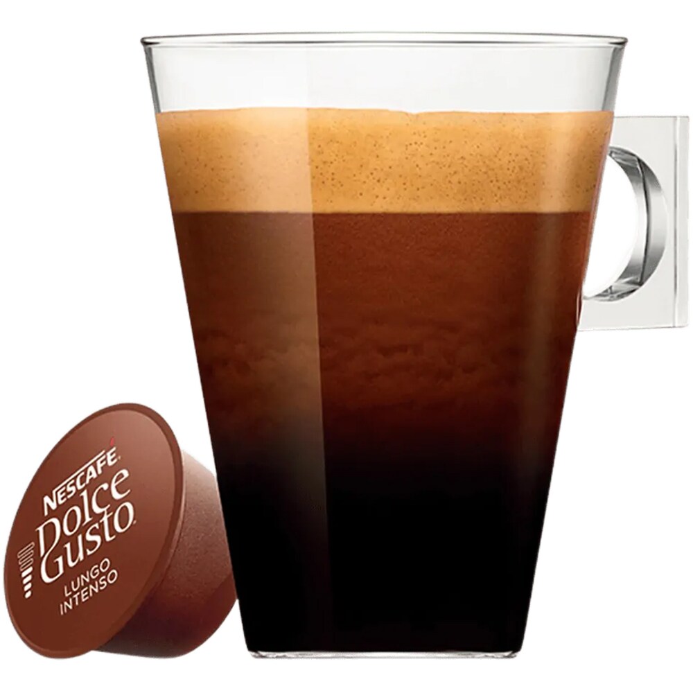 Capsule cafea NESCAFE Lungo Intenso, compatibile Dolce Gusto, 16 capsule, 144g