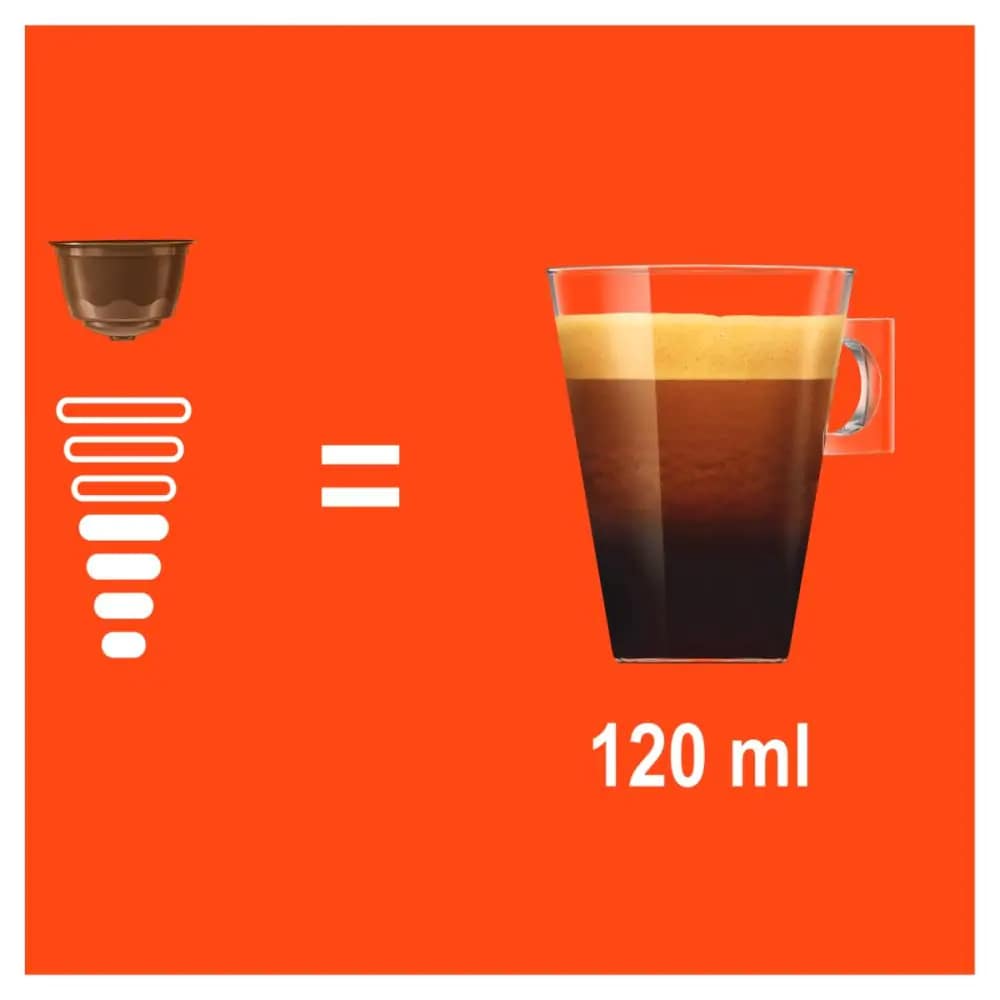 Capsule cafea NESCAFE Caffe Lungo Decaffeinato, compatibile Dolce Gusto, 16 capsule, 210g