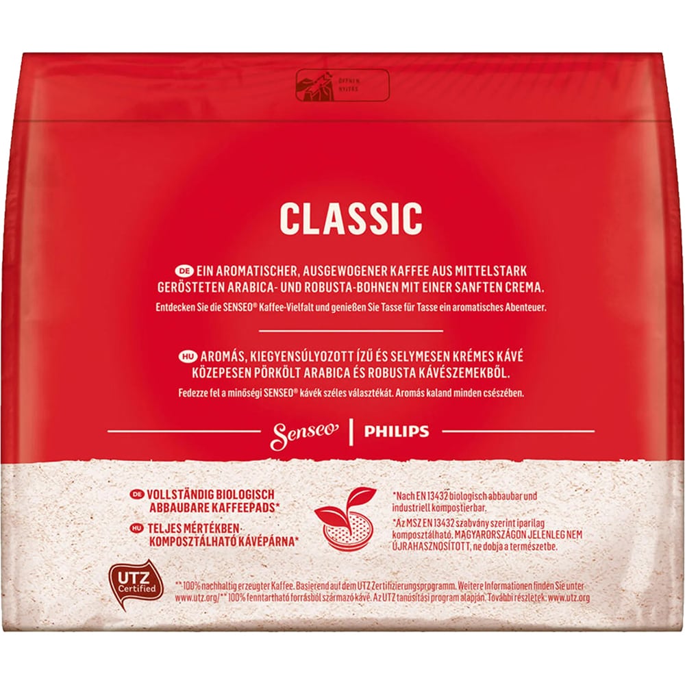 Paduri cafea SENSEO Classic, 16 paduri, 111g