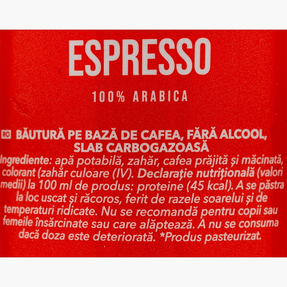 Bautura energizanta 5 TO GO Sparkling Espresso 0.25L x 12 doze