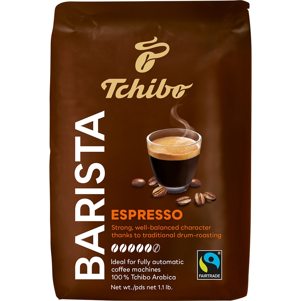 Cafea boabe TCHIBO Barista Espresso, 500g