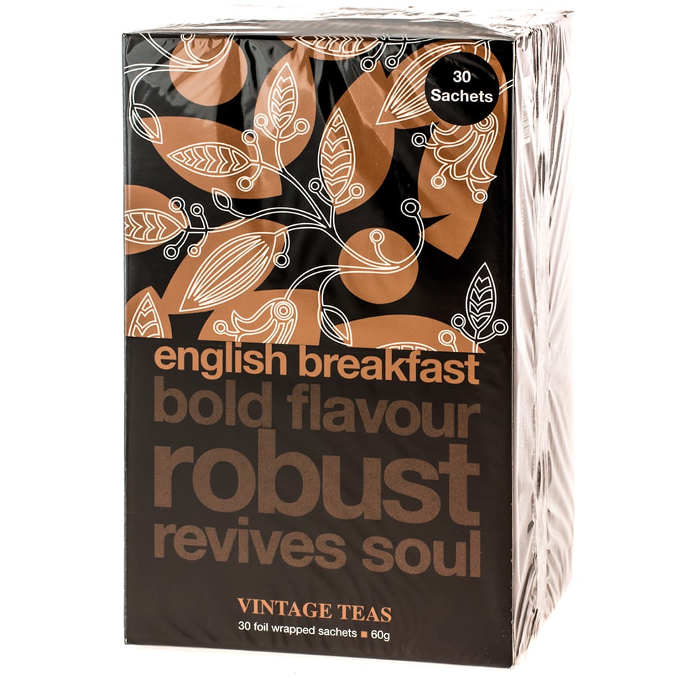 Ceai negru VINTAGE TEAS English Breakfast, 60g, 30 buc
