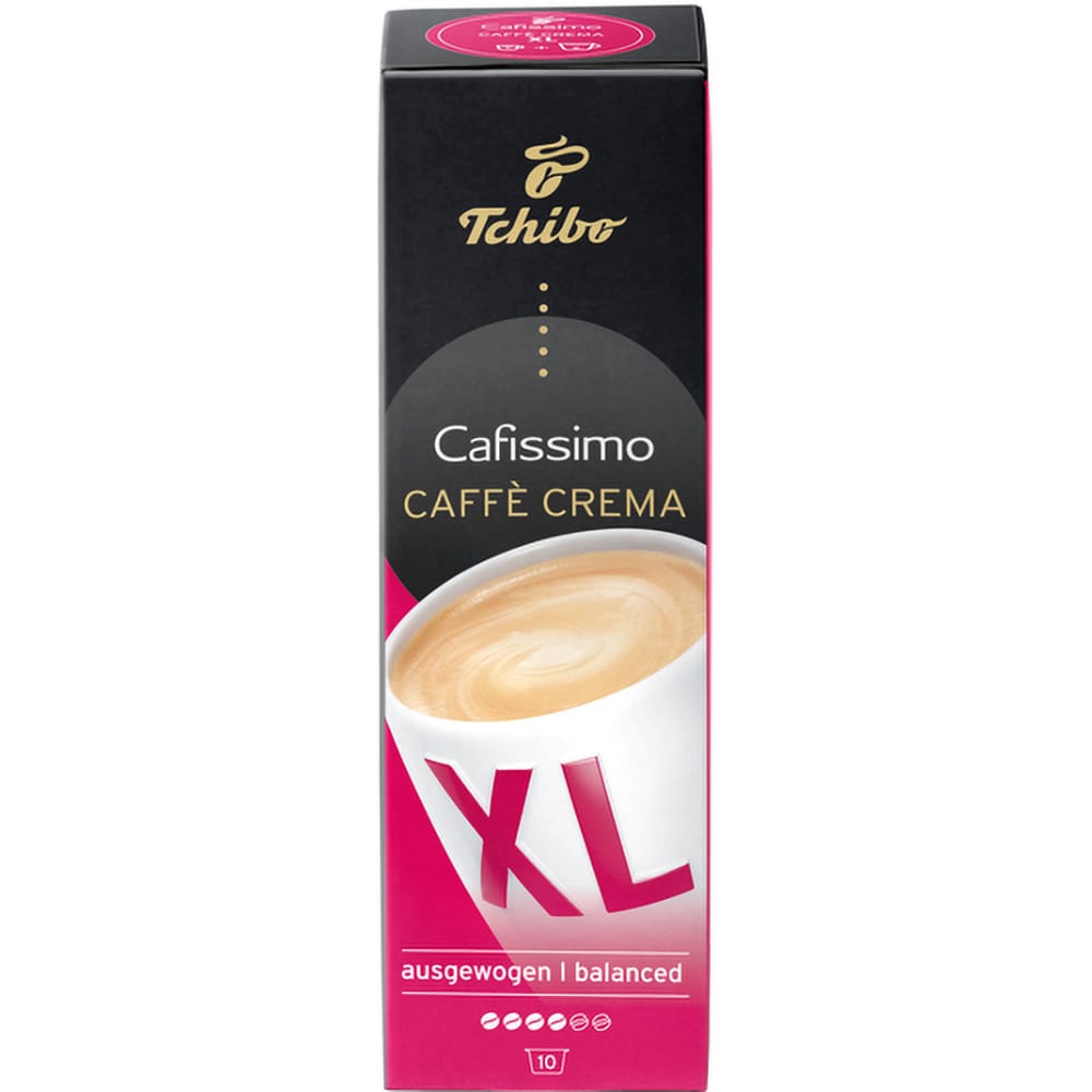 Capsule cafea Tchibo XL Wake Up, compatibile Cafissimo, 10 capsule, 85g
