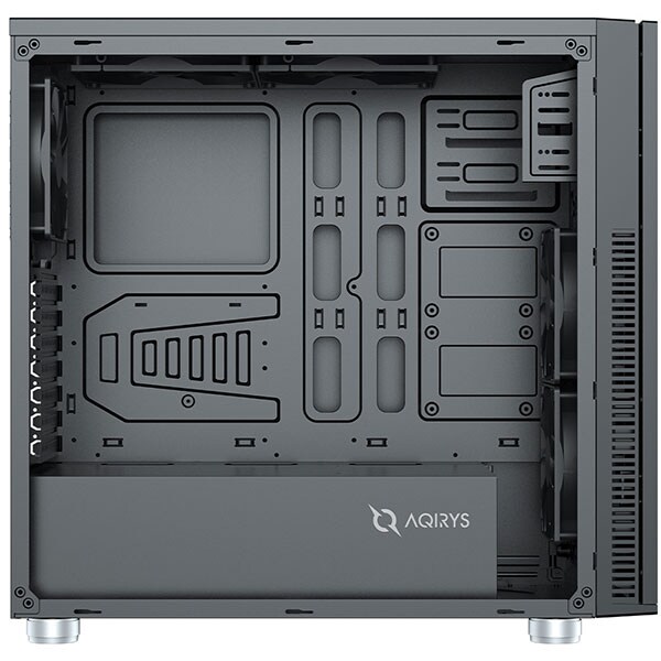 Carcasa PC AQIRYS Icarus, USB 3.0, fara sursa, negru