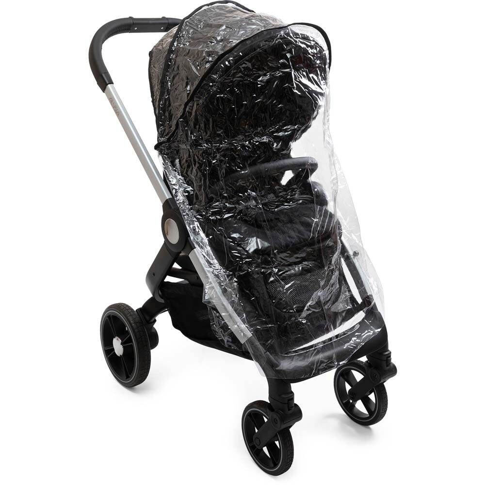 Carucior 3in1 CHICCO Trio Alysia 79893, 5 puncte, 0 luni+, negru