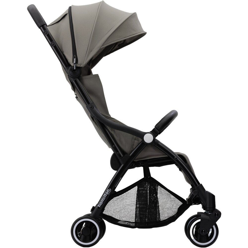 Carucior sport HAMILTON X1 Plus HAM242199, 5 puncte, 0 luni+, gri-negru