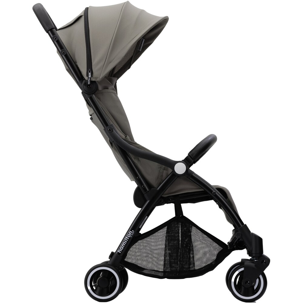 Carucior sport HAMILTON X1 Plus HAM242199, 5 puncte, 0 luni+, gri-negru